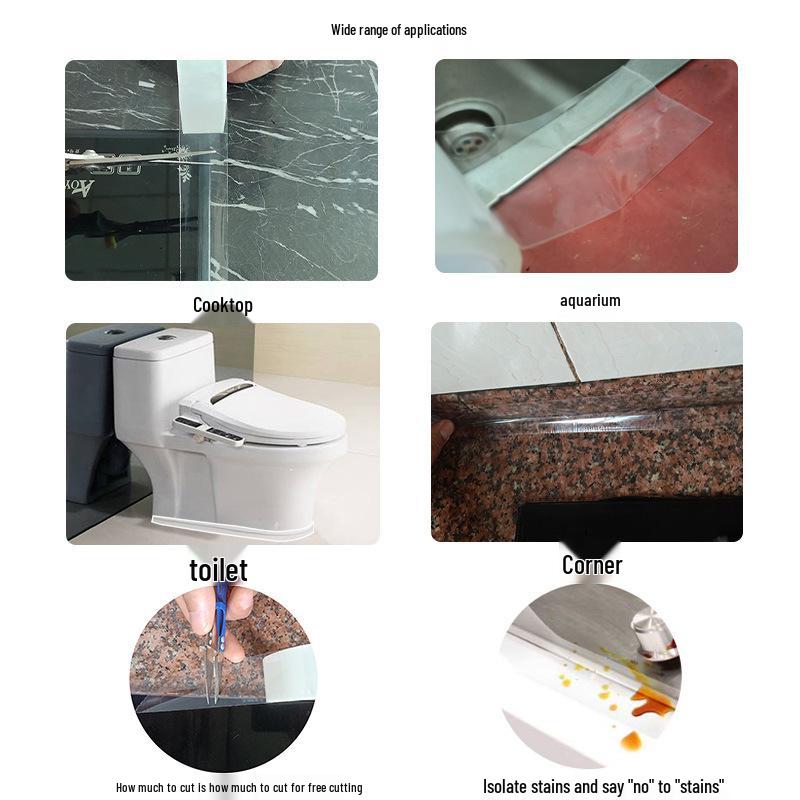 Transparent Waterproof Kitchen Gap Sealing Tape