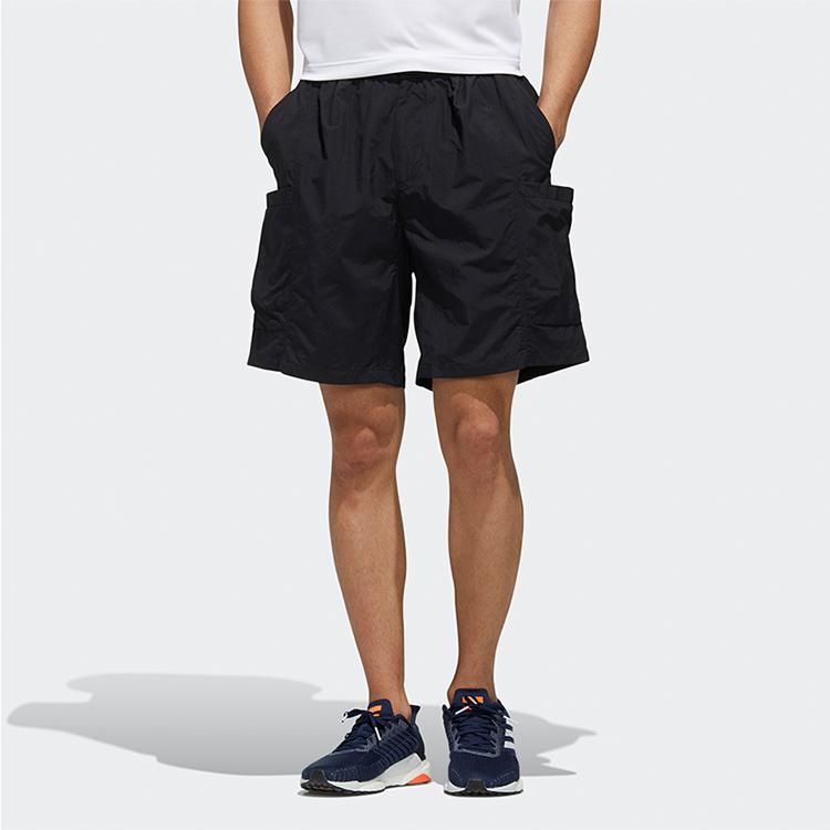Adidas Tech Wave Shorts With Side Pockets Men Bottoms Black FM5401