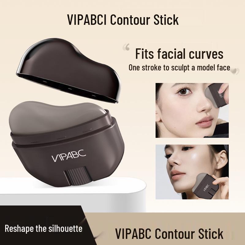 

Контурирующий стик VIPABC: Пигментированный, Легко растушевываемый Скульптор для линии челюсти и линии роста волос #2 Nude Taupe Brown