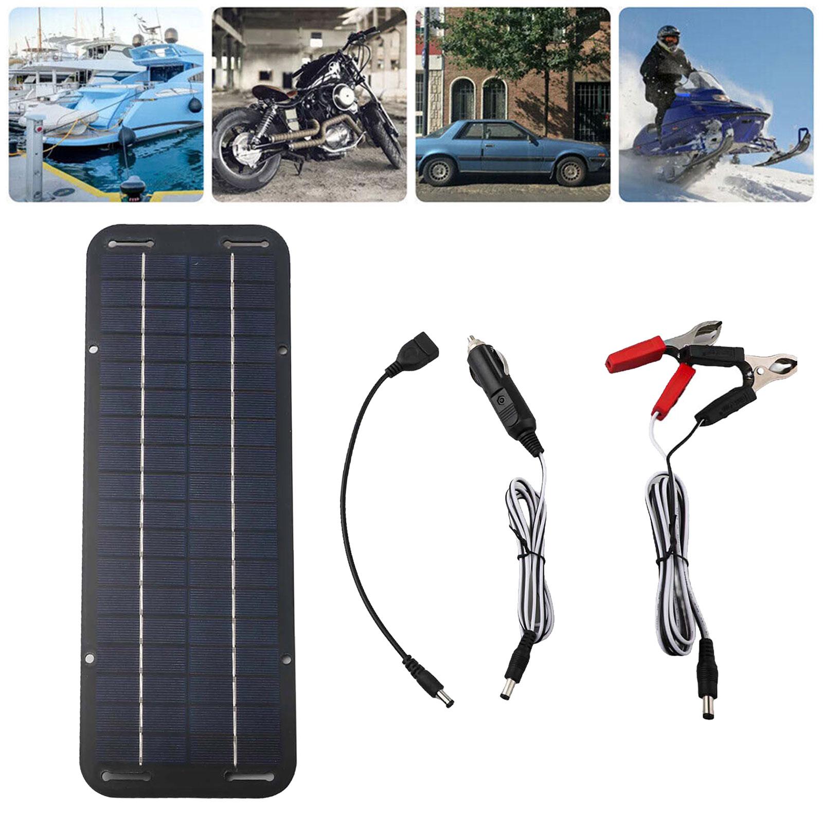 

30W Solar Charger for Battery Maintenance in Cars Boats RVs and More