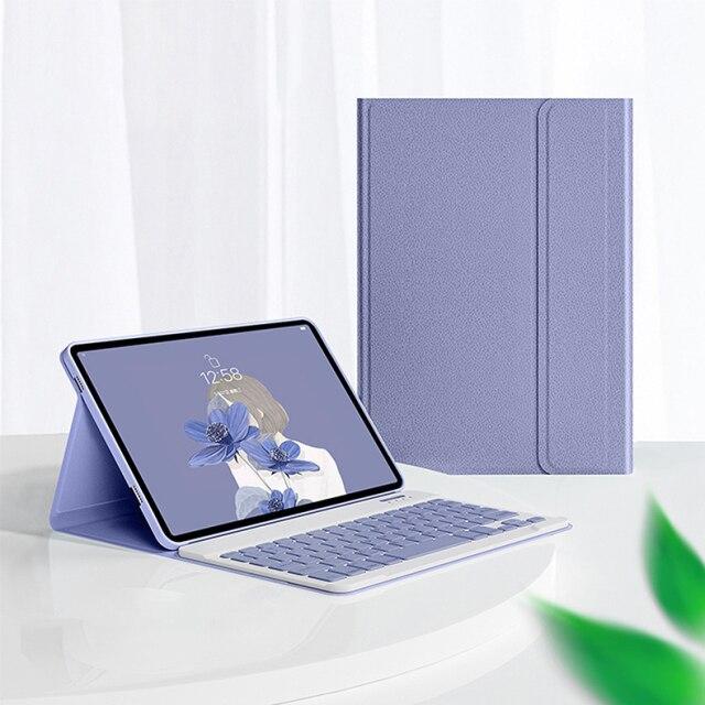 Pouzdro na klávesnici pro Lenovo Xiaoxin Pad Pro 11,5" PU kožený kryt s klávesnicí a myš pro Lenovo Xiaoxin Pad 11 J606F J706F