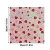 Handmade DIY Fabric Ironing Cloth Non Stick Gradient Beads Fuse Beans Glitter Baking Cloth Reusable Glitter Flower Pattern