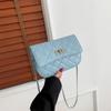 Chic 2024 Fashionable Pu Leather Crossbody Bag For Women Casual Small Shoulder Bag