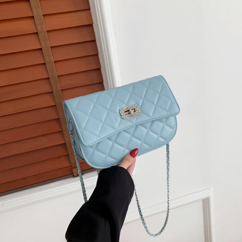 Chic 2024 Fashionable Pu Leather Crossbody Bag For Women Casual Small Shoulder Bag