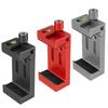Professional Phone Tripod Mount Adapter Aluminum Cellphone Holder with Adjustable Clamp for Selfie Stick Monopod