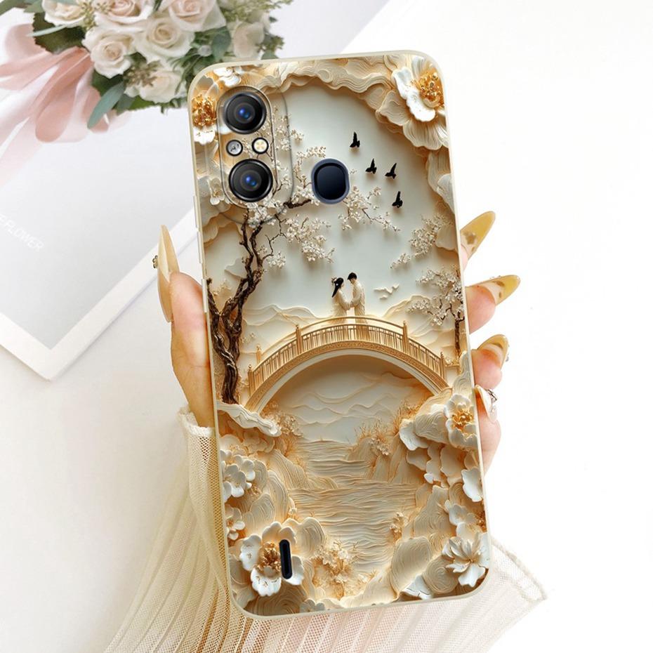 Cute Printed Phone Case For Itel A49 A58 Pro Soft Silicone Shockproof Cases For Itel A661L A49 A58 Covers Bumpers