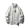 American Vintage Cotton Casual Stripe Long Sleeve Shirts Men's 2024 New Spring and Autumn Outerwear Foreign Trade Men's Shirt