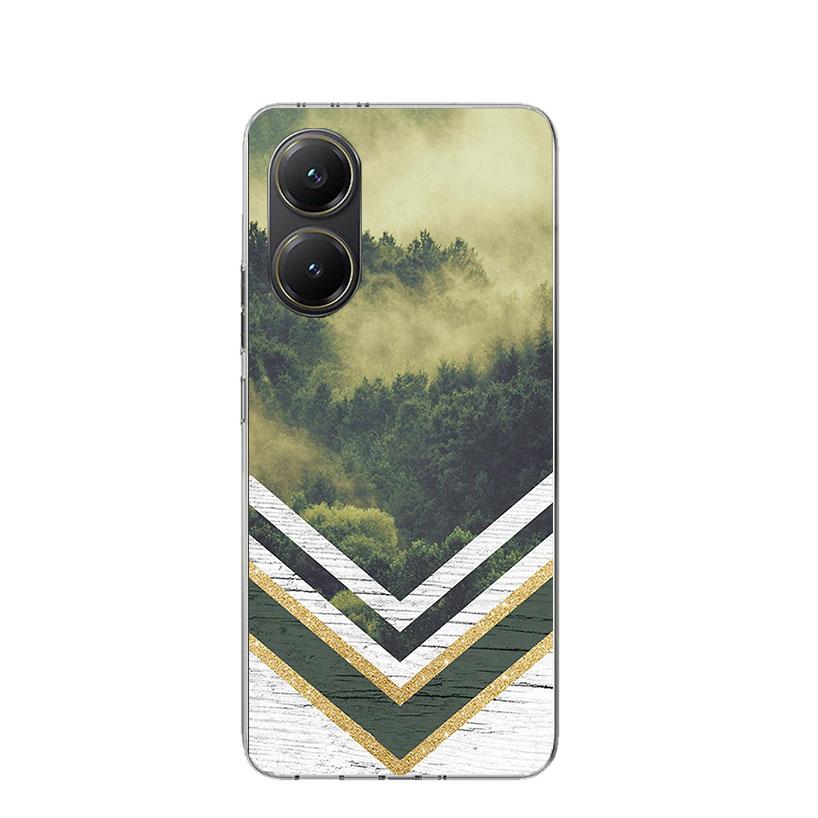 Forest Geometry Wood Nature Case Phone Cover for Xiaomi Poco X3 Nfc X5 X6 X7 X4 Gt F7 Ultra F6 F5 Pro F4 F3 M5S M4 M6 M3 Trend F