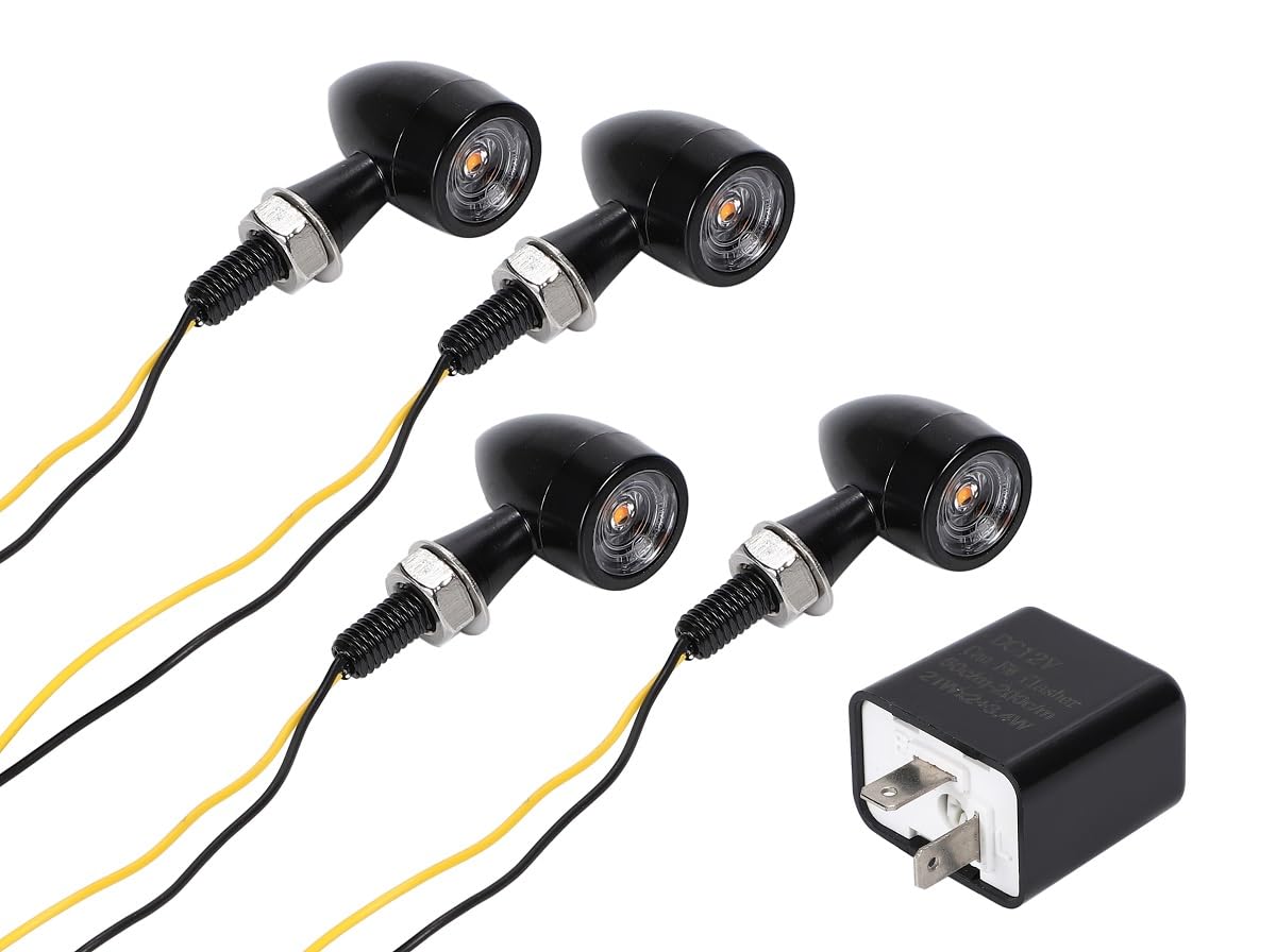 [Vehicle Inspection Compatible E Mark Certified] Motorcycle LED Mini Turn