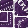 Birthday Gifts for Women/Men/Her/Him Friendship Blanket Purple 60"x50", Happy Birthday Decorations Women/Men Throw Blanket, Bday Gifts for Women