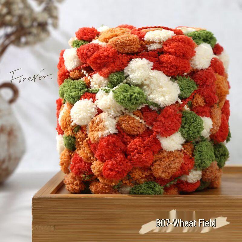 100g Small Snowball Yarn - Perfect for DIY Hand Knitting: Scarves, Hats, Seat Cushions, Blankets, Crochet Projects