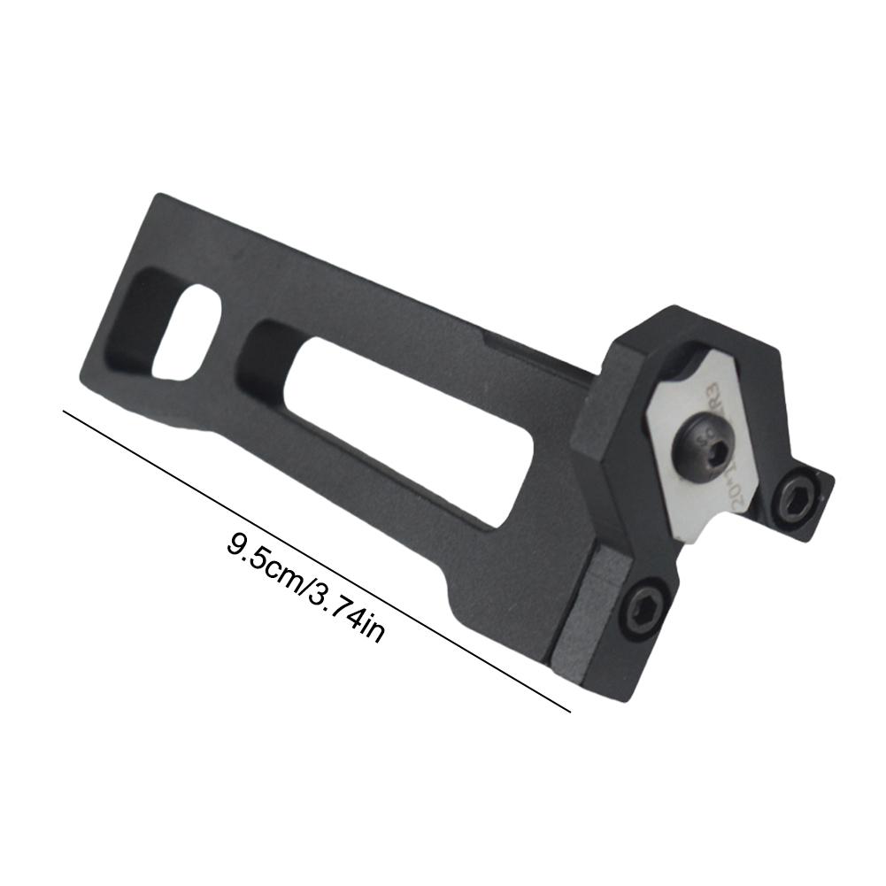 Woodworking Chamfer Plane Anti-Slip Manual Planer Blade Wear Resist Burr Scraper Tool for Wood Plywood Plastic PVC