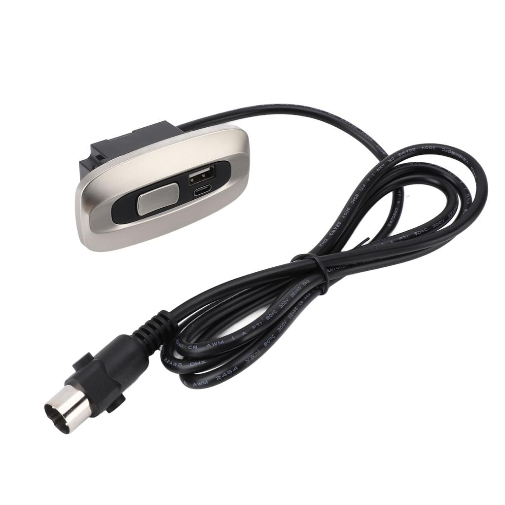 Electric Recliner Switch 5 Pin Lift Chair Remote Hand Controller with USB and Type C Port for Electric Sofa