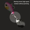 Metal Vib Fishing Lures With Spinner Blade Super Long Casting Fake Baits For Freshwater Saltwater