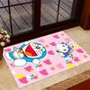 Doraemon Heart Adventure Themed Anti-Slip Rugs - Polyester Home Decor, Suitable for Bedrooms, Living Rooms, Doorways, Studios, and Decorations