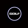 2Pcs LED for VOLKSWAGEN VW GOLF 2002-2008 2005 2007 Car Door Welcome Light Logo Courtesy Projector Ghost Shadow Lights Lamps