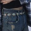 Body Chain Turquoise Dress Accessories Metal Belt Women Waist Chain Ethnic Style Bohemian Belts