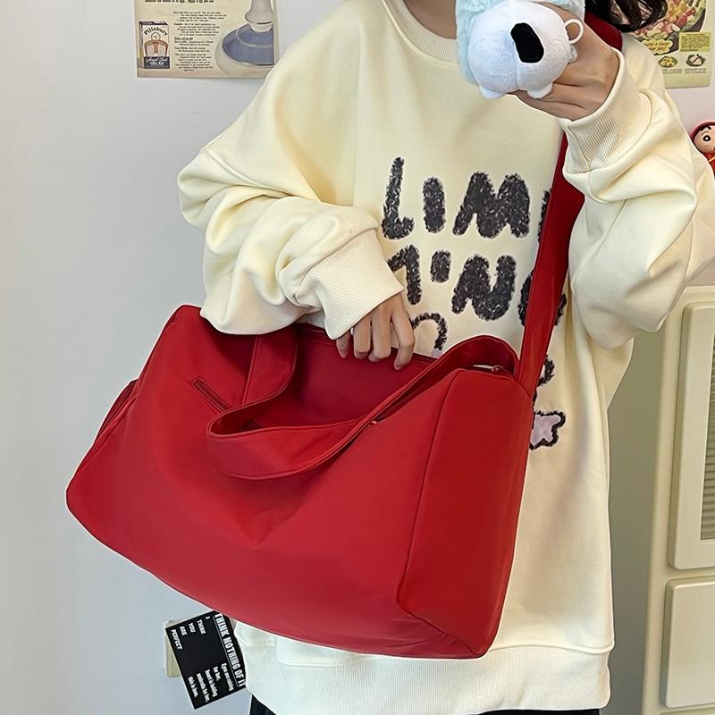 

Сумка через плечо на одно плечо с отделением для обуви, водонепроницаемая, с защитой от брызг, сумка для путешествий на короткие расстояния, с хорошей видимостью, большой вместимостью