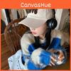 Plush Letter Retro Pattern Women Casual Corduroy Baseball Hat For Autumn