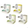 2 In 1 Automatic Pet Feeder, Water Bowl, Food Container, Drinking Bowl with Removable PP Parts