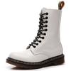 Vielseitig und vielseitig 1490 Werkzeugstiefel Damen 10-Loch Britischer Stil Paar Kurzstiefel Herren und Damen Lederstiefel Runde Spitze Trend Euro
