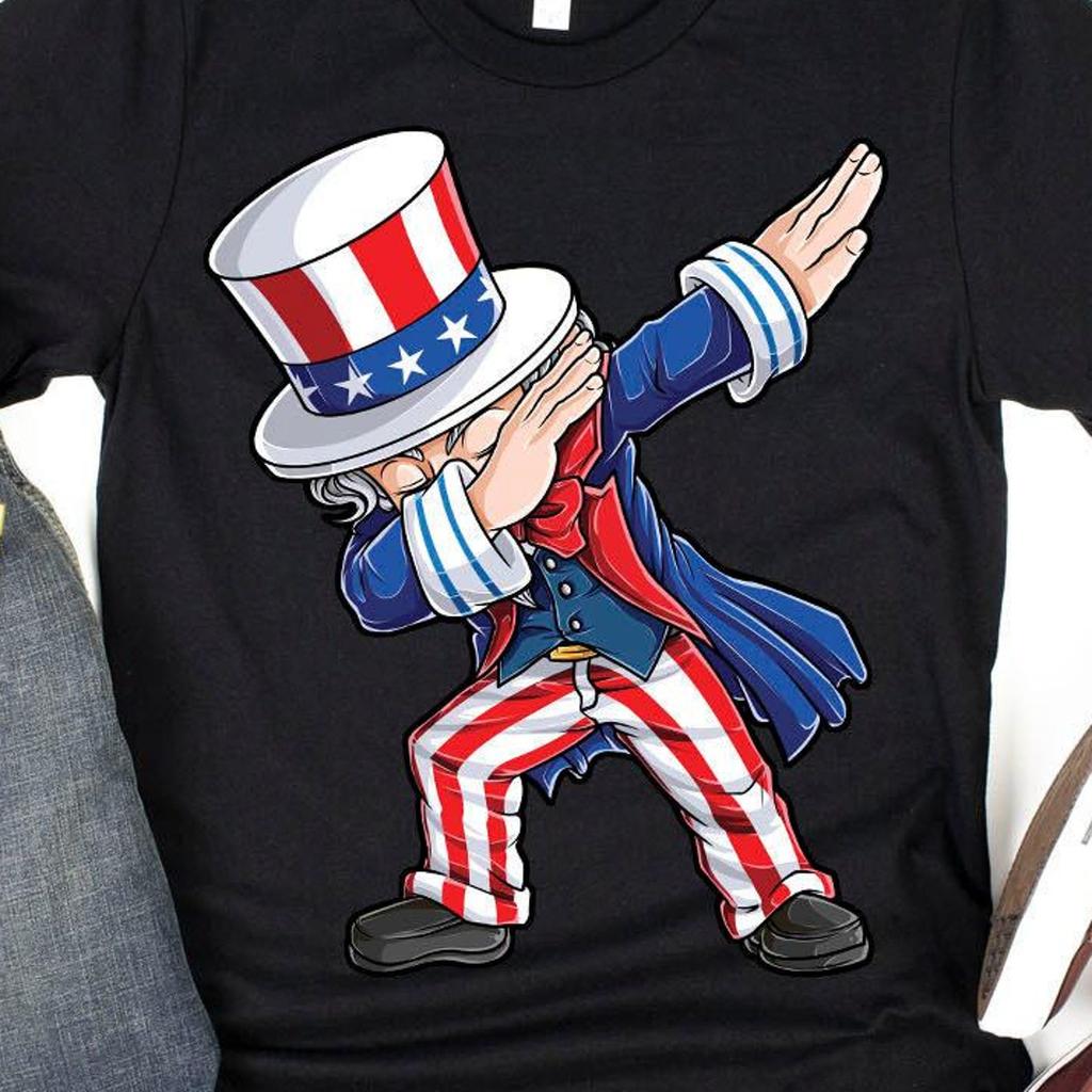 Dabbing Uncle Sam Shirt / 4th of July Shirt / Fourth of July / 4th July / July 4th Shirt / Dabbing Shirt / America Shirt / Tank Top / Hoodie