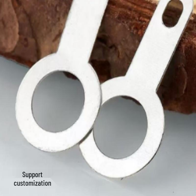 OIMG Copper Silver-Plated Round Welding Terminal Lugs
