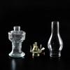 Vintage Glass Kerosene Camping Lantern - Everburning Decorative Atmosphere Lamp.