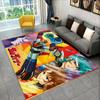 UFO Robot Grendizer Anime Cartoon Area Rug,Carpet for Home Living Room Bedroom Sofa Doormat Decor,kid Play Non-slip Floor Mat 3D