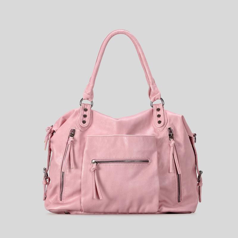 2026 Nuove Borse a Spalla da Donna City Fashi Vintage Morbida Pelle Borsa a Mano Moto Grande Capacità Tracolla Regolabile Borsa Tote sac