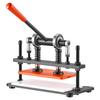 VEVOR Leather Cutting Machine 260 x 150 mm Embossing Plate Die Cutter, Hand Press Leather Embossing & Die Cutting, 1.5 T Pressure, 12 mm Stroke