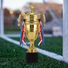 Plastic Model Gold Trophy Awards Sports Games Winner Award Trophy Toy  for Team Sport Competition