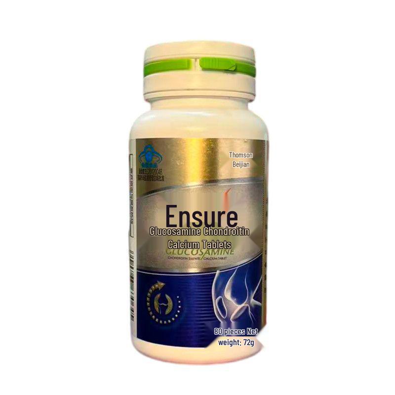 Tangchen Glucosamine Chondroitin Calcium Tablets - Joint Support Supplement with Gold Glucosamine, 40 Tablets