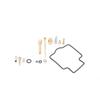 4Set Carburetor Repair Kits Motorcycle Accessory Fit for Kawasaki ZZR400 1990‑2006