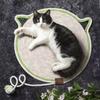 A 16.54-inch/19.69-inch rope-woven cat scratching board toy ball, cat bed sleeping pad, durable and wear-resistant, washable