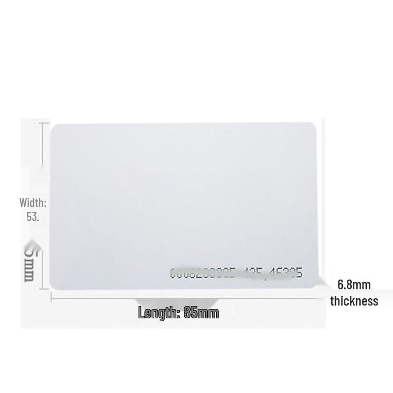 Comix ID Proximity Card 50-Pack CN plug (adapter included)