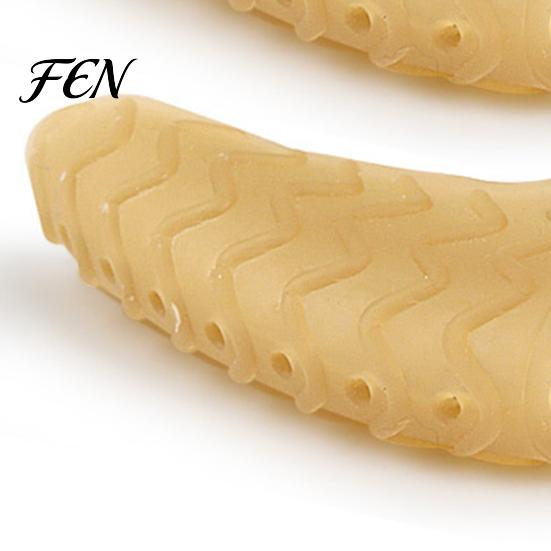 Foot Care Toe Separator 1 Pair for Overlapping Toes, Soft SEBS Bunion Corrector, Double Double-hole Spacer Hole Hallux Valgus, Breathable Straightener