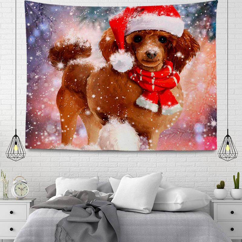 Рождественская серия Подвесной тканевый гобелен 100x75cm — фото 5