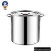 Zhongji Commercial Stainless Steel Stockpot with Lid