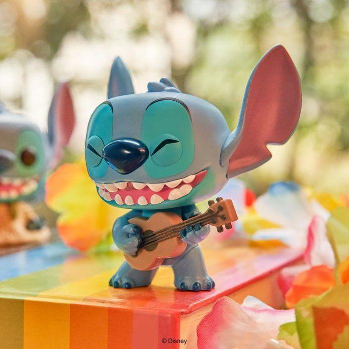 Figurine Funko Pop! - Disney Stitch avec Ukulélé - Vinyle