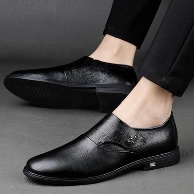 2024 Slipper für Herren Hochwertige Oxfords Slipper Spitzschuh Herrenschuhe Übergröße Echtes Leder Männlich Hochzeitsparty Kleiderschuhe