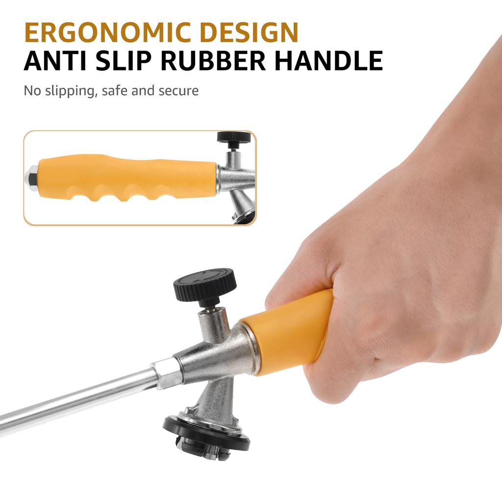 Outdoor Camping Extended Flame Igniter Weed Burner Torch Gas Spray Gun Stainless Steel Burner Spray Gun Ice Charcoal Starter