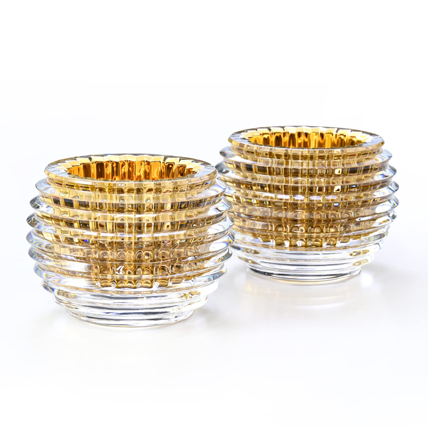

Підсвічник Baccarat EYE пара золото зі свічкою 2811841 [арт.] золотий