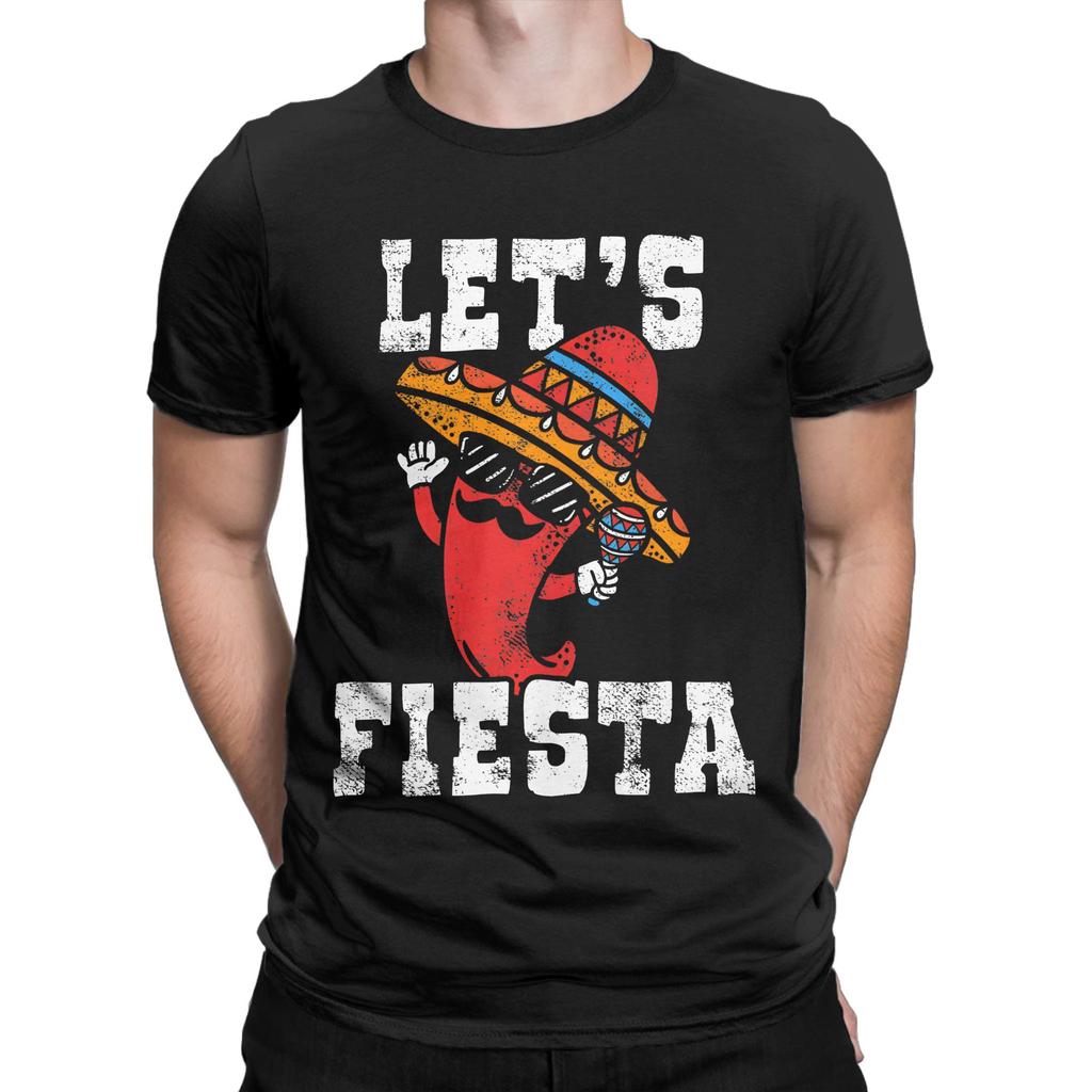 Fiesta Cinco De Mayo Tshirts For Unisex Crazy 100 Cotton Tee Shirt Crew Neck Short Sleeve T Shirt Plus Size Tops