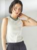 Ships for Women American Sleeve Rib Tank One Size Top, 312420284, Off-White,