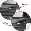 ABS Carbon Fiber Inner Door Bowl Cover For BMW 1/2 Series F20 F22 E82 2012-