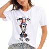 T-shirt in Cotone Unisex Libertà Uguaglianza Fraternità, Stampa di Cotone di Alta Qualità, Resistente, Moda Casual. T-shirt Slogan Francese Con Decorazione Stella A