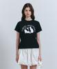 FALLETT Nero Fly Short Sleeve Tee Black