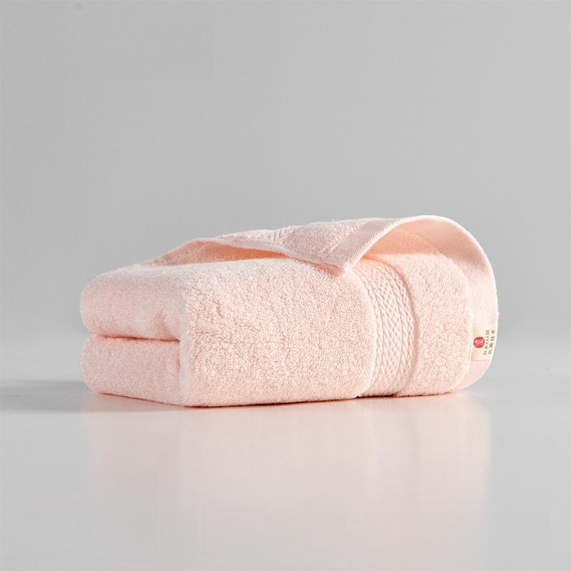 Pure cotton thickened face washing household towel, all cotton absorbent and soft shower face towel