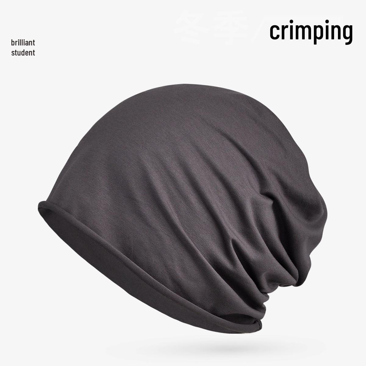 

Унисекс Тонкая Хлопковая Шапочка-Череп для Весны/Лета - Подвернутый Край, Одинарный Слой, Универсальная для Беременности, Послеродового периода, Сна. Elastic/curled